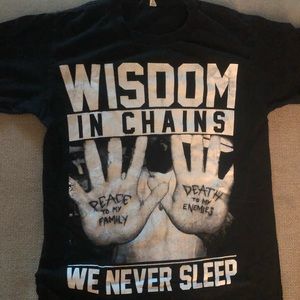 PA Hardcore Band T - Wisdom in Chains
